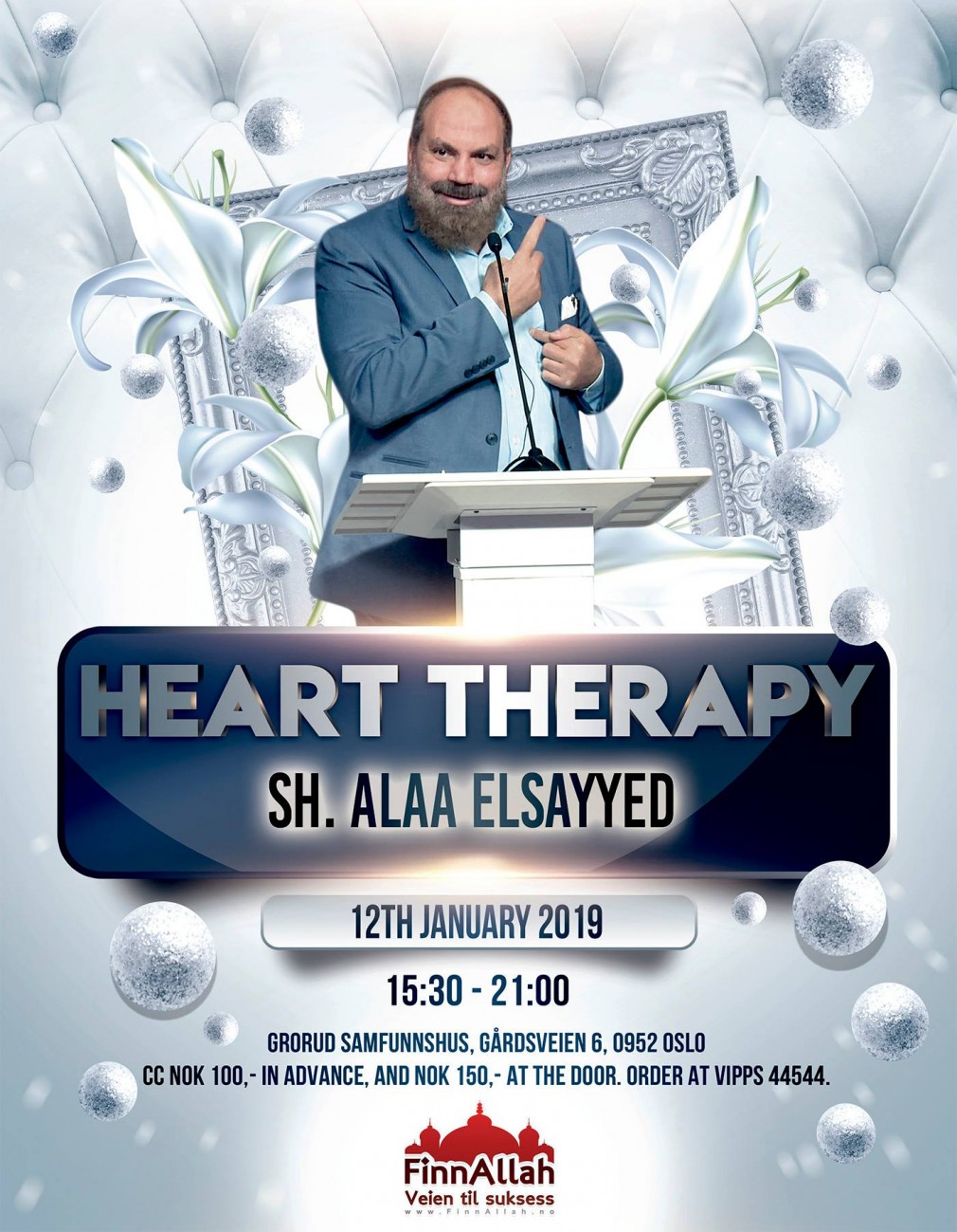 Heart Therapy med Sh. Alaa Elsayyed - Live i Oslo