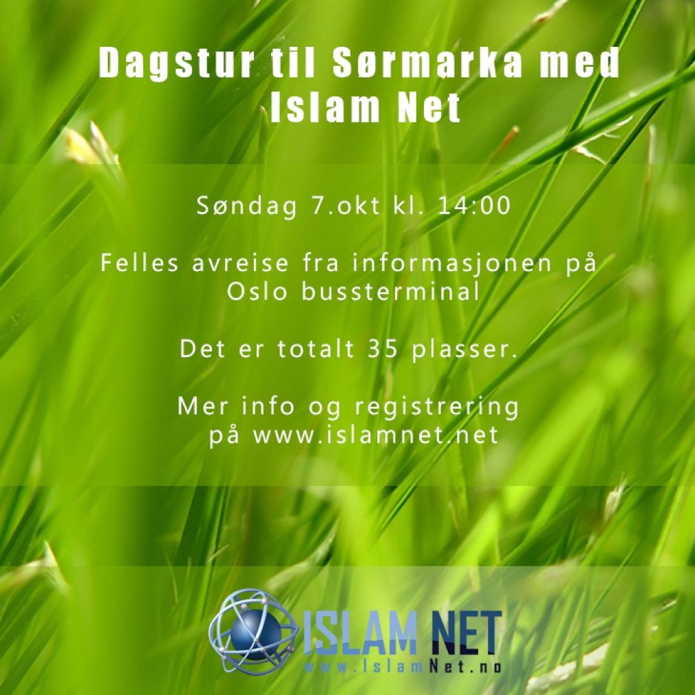 Dagstur til Sørmarka med Islam Net
