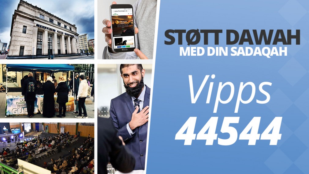 Støtt dawah med din sadaqah