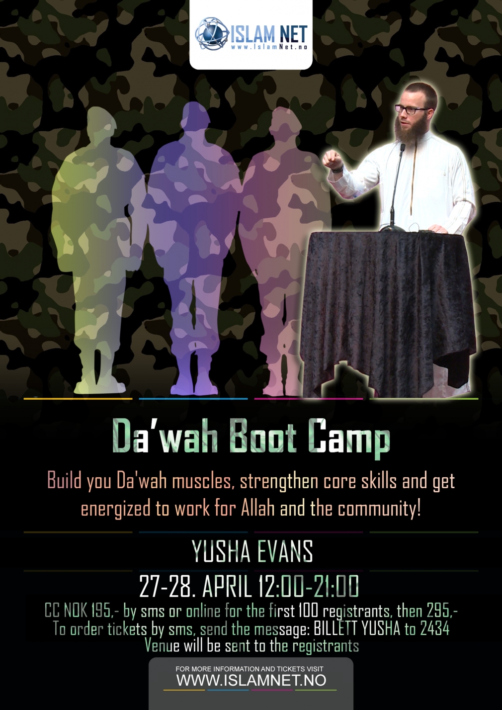 Da&#039;wah Boot Camp - Part 1 - Yusha Evans