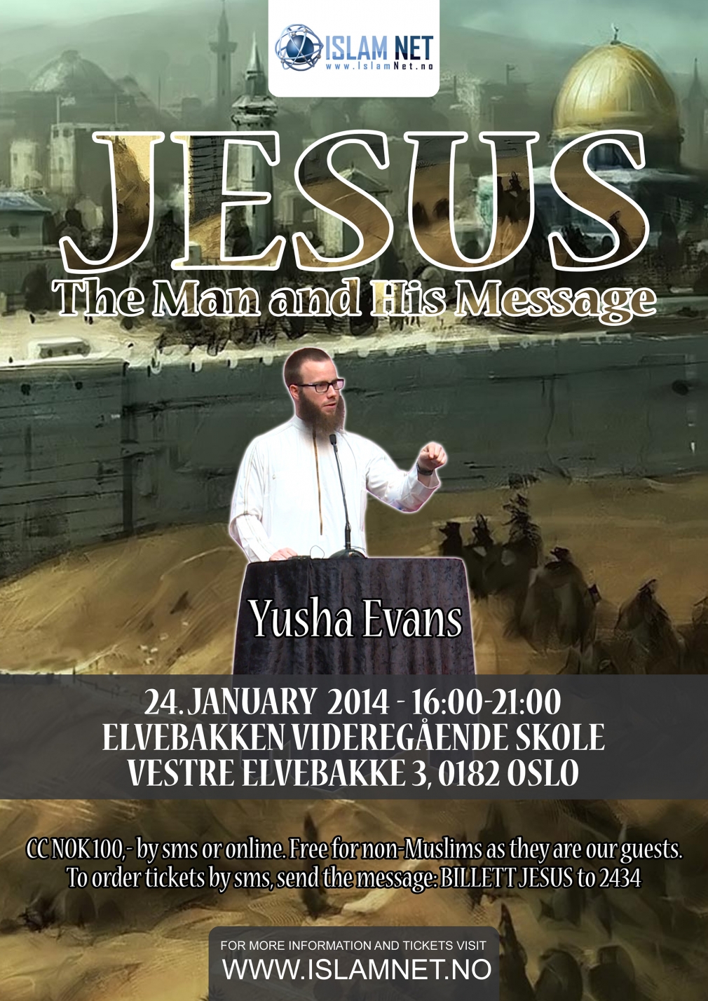 Jesus: The Man and His Message - Yusha Evans